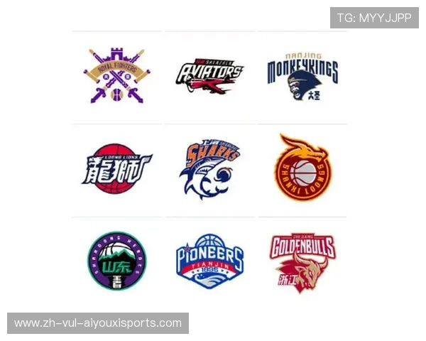 目前CBA各个球队标志的演变及设计风格